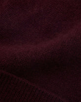 BONNET EMILIA CACHEMIRE BORDEAUX - minelli.fr